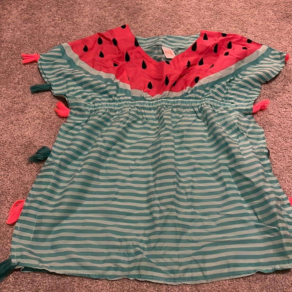 3/$20 Cat and Jack Watermelon Swim Coverup